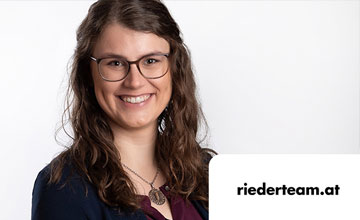 RIEDER Mitarbeiter-App - Anna Ladstaetter - Logo riederteam.at